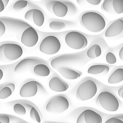 Aufkleber - Soft Reticulated Structure Seamless Flowing Lines Pattern Design