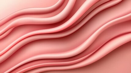 Sticker - Soft Flowing Textures in Shades of Pink for Background Use