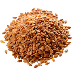 Wall Mural - flaxseeds isolated on transparent background png
