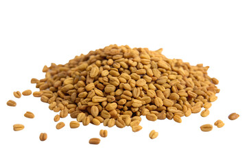 Wall Mural - fenugreek isolated on transparent background png