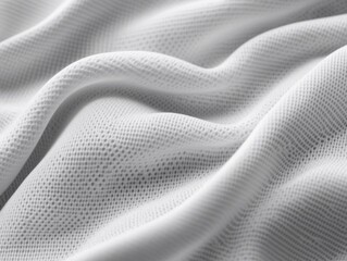 White Mesh Fabric Texture Background
