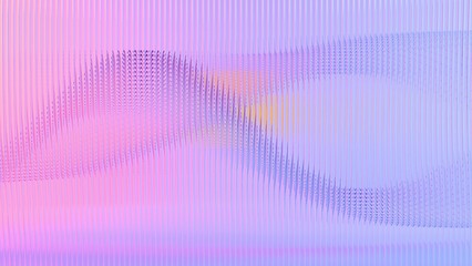 Aufkleber - Abstract flowing waves in vibrant purple and pink gradients, creating a modern and dynamic aesthetic.