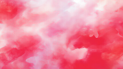 Poster - Abstract red and pink ink blot background for graphic design and art projects