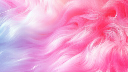 Poster - Soft angora wool texture with fluffy pastel hues for cozy background and design