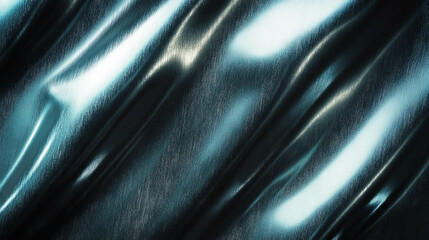 Poster - Elegant metallic surface with soft brushed texture for modern design backgrounds