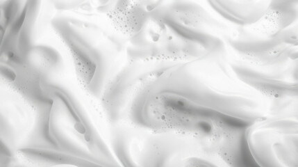 Poster - Soft foam texture with light and airy feel for background designs