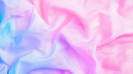 Poster - Soft pastel cotton texture with subtle hues for fabric design and decor