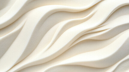 Poster - Soft sand texture with fine grain waves for natural background design