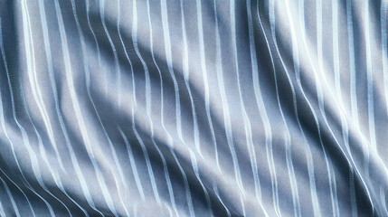 Poster - Elegant subtle pinstripe pattern on luxurious fabric ideal for fashion and textile design