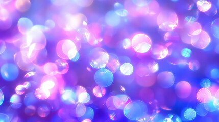 Poster - Dreamy background of translucent spheres and soft light for creative design