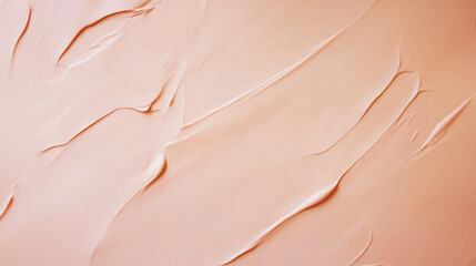 Poster - Warm beige concrete texture with smooth patterns for creative design