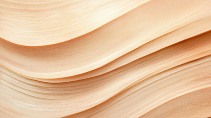 Poster - Warm beige wood texture background for design projects