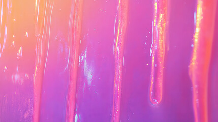 Fototapete - Abstract canvas with vibrant drip paint texture for creative background design