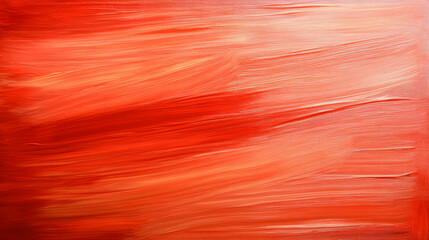 Poster - Vivid red oil paint texture on canvas for creative artistic background design