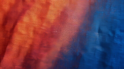Poster - Abstract canvas texture with subtle color variations in red and blue for artistic backgrounds