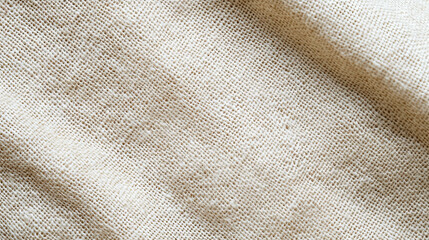 Poster - Detailed canvas fabric texture with uneven surface for design and background elements