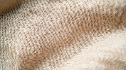 Poster - Natural canvas texture with uneven surface for artistic and craft projects