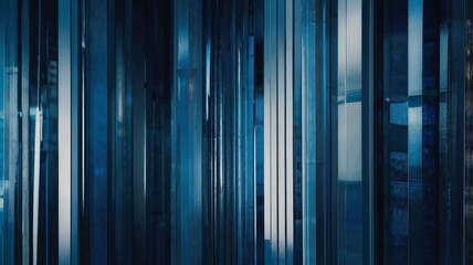 Poster - abstract blue background image, opacity and translucency using screen tones, monochromatic intensity