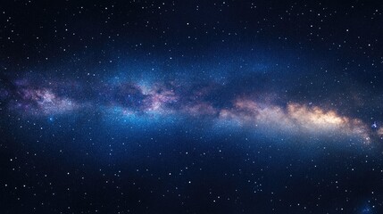 A breathtaking starry night sky with the Milky Way stretching across, an awe-inspiring cosmic wonder.