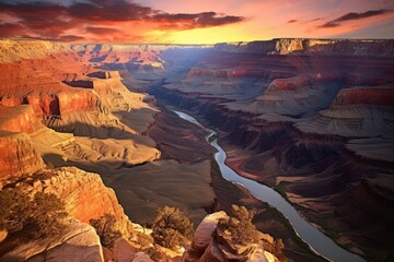 Wall Mural - grand canyon landscape outdoors nature.
