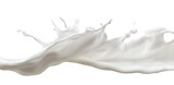 High-quality milk or cream splash white liquid cutout download