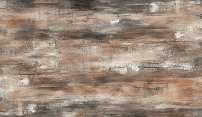 Poster - Abstract textured background featuring earthy tones of brown, gray, cream, and hints of orange, ideal for artistic and modern design projects