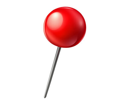 red pin