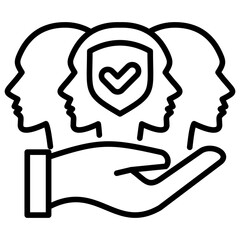 Poster - Principles Line Icon