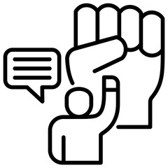 Poster - Motivation Line Icon