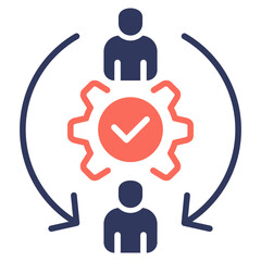 Poster - Delegation Mixed Icon