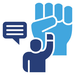 Poster - Motivation Two Color Icon