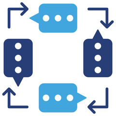 Poster - Feedback Loop Two Color Icon