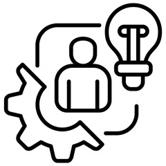 Poster - Technique Line Icon