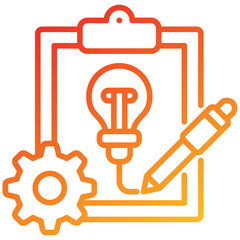 Poster - Concept Line Gradient Icon