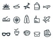 © Joe - Minimalist Travel Icons: Line Art Icon Set