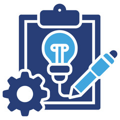 Poster - Concept Two Color Icon