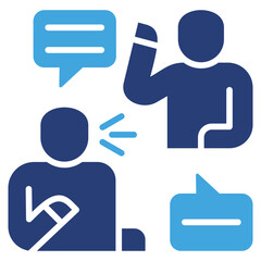 Poster - Communication Two Color Icon