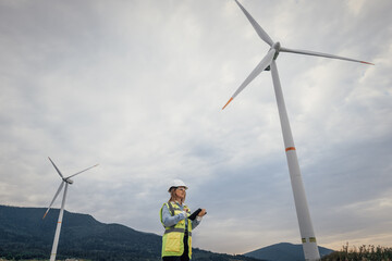 Poster - As a Wind Energy Technician, your role involves monitoring and maintaining turbines within the rapidly growing renewable energy sector, contributing to sustainable energy solutions and innovations