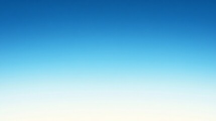 Poster - Serene Light Blue Gradient Background Gently Fading from Soft White Blue to Rich Deep Blue