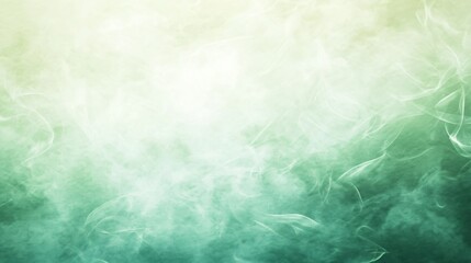Poster - Serene Pale Green Gradient Background Transitioning from Light Mint to Subtle Sage with Ethereal Quality