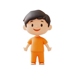 Poster - Classic toy of a young boy with bright features and playful design ideal for sparking imagination in children?s playtime