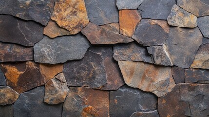 Sticker - Irregularly Shaped Stone Wall Texture