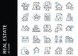 © talang - Real Estate icon pack. Set icon design