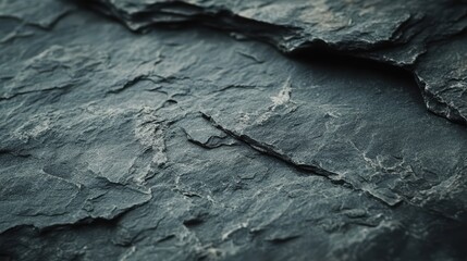 Sticker - Dark Grey Slate Stone Texture Background