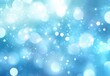 © ANUAR - Soft and Dreamy Blue Background with Bokeh Lights and Sparkles for Creative Design and Artistic Projects
