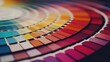 © Funster - Pantone wheel offering a range of color options for design.