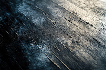 Poster - Dark, textured wood grain background with diagonal lines and subtle light highlighting the surface.