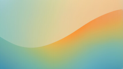 Poster - Abstract Wavy Gradient: A smooth gradient background with a soft, flowing wavy design and a blend of pastel hues, creating a serene and modern visual