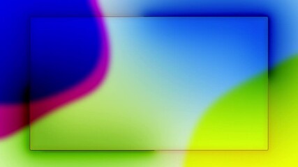 Wall Mural - abstract neon glow color 4k moving seamless art loop background abstract motion screen background an