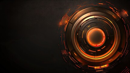 Abstract futuristic technology graphic design, use for website background